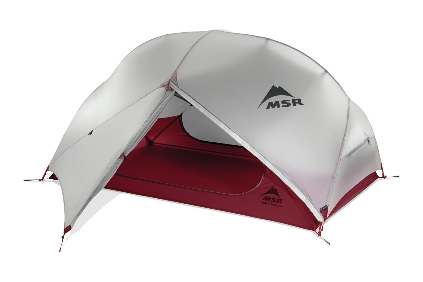 MSR Hubba Hubba NX Tent, Grijs/rood 1 MSR Hubba Hubba NX Tent, Grijs/rood