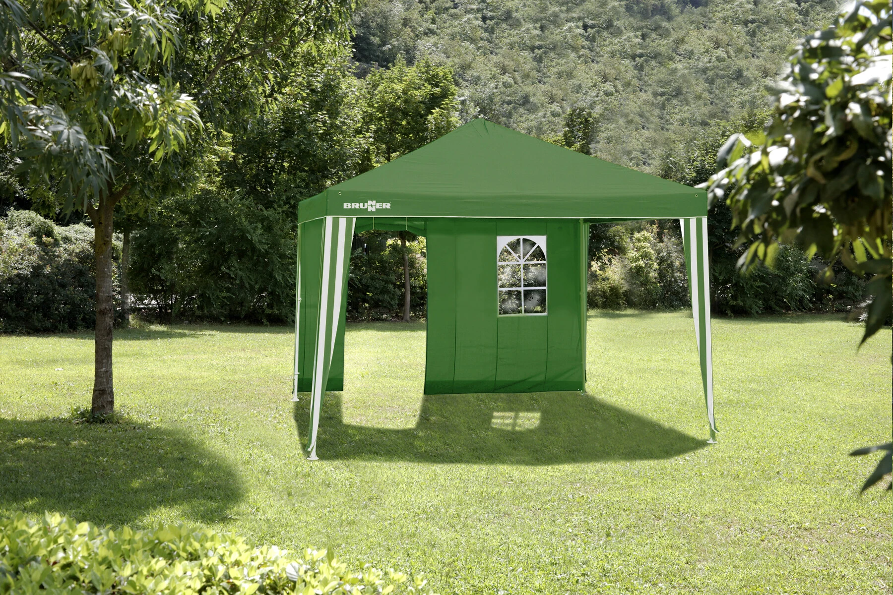 Brunner Ingang Zijwand 4m Voor Isola, Groen 1 Brunner Ingang Zijwand 4m Voor Isola, Groen