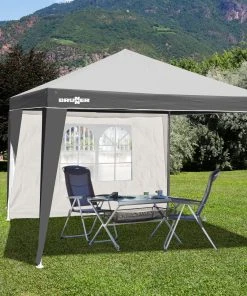 Brunner Zijwand 3m Voor Isola, Wit