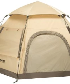 CAMPZ Hexa OT 3P Tent, Beige/grijs