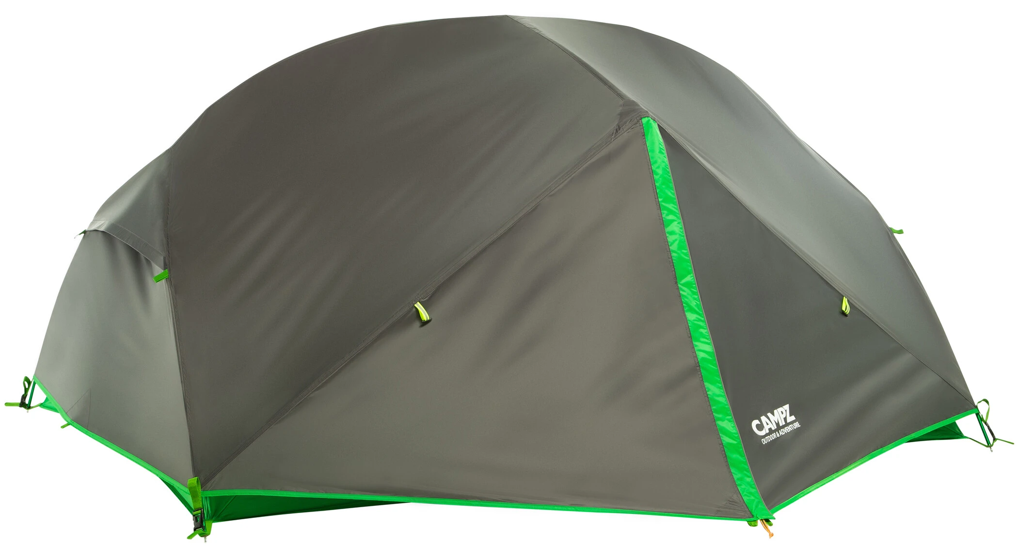 CAMPZ Lacanau 2P Tent, Grijs/groen 1 CAMPZ Lacanau 2P Tent, Grijs/groen