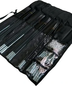 High Peak Fibreglass Repair Kit, Zwart