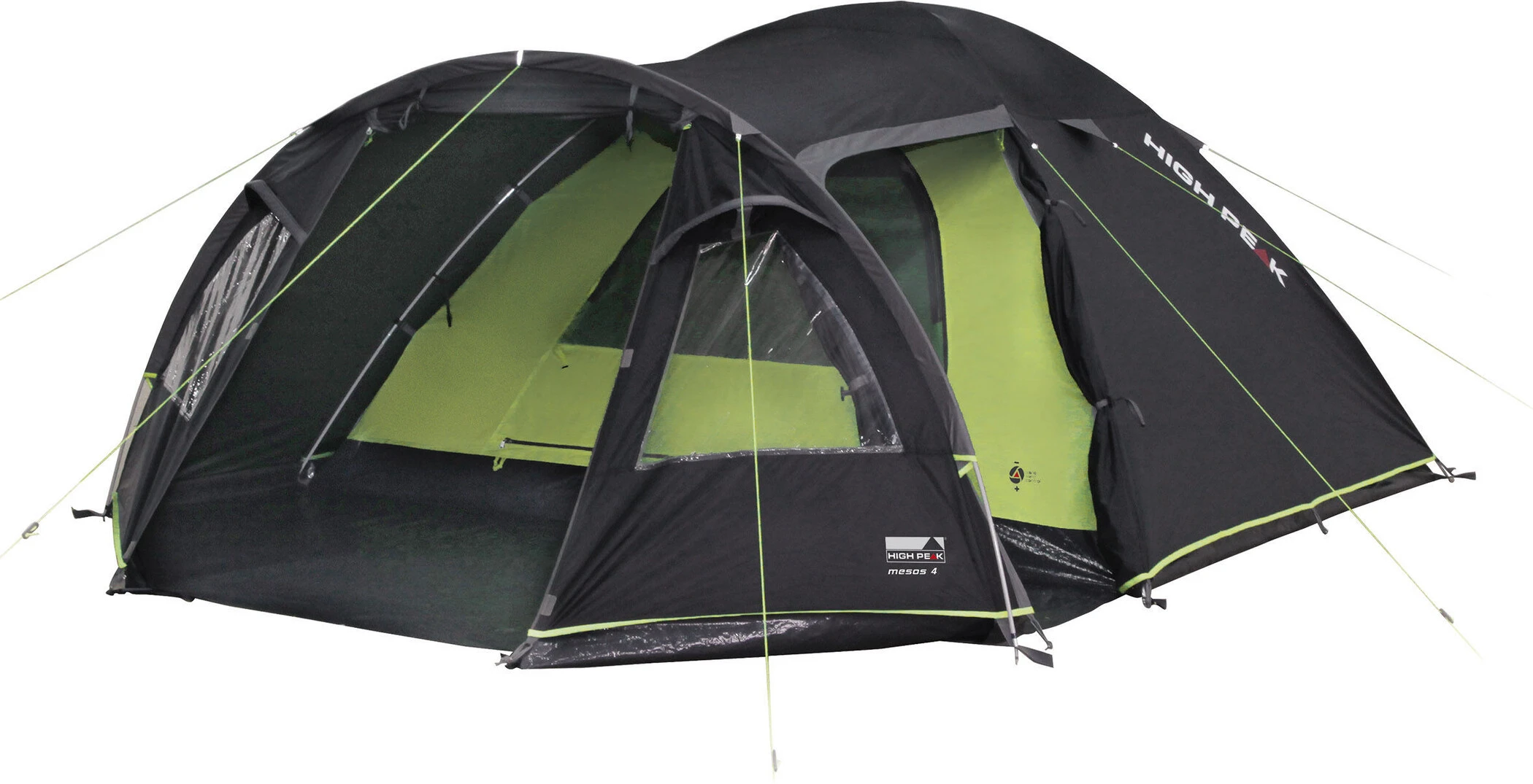 High Peak Mesos 4 Tent, Zwart 1 High Peak Mesos 4 Tent, Zwart