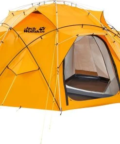 Jack Wolfskin Base Camp Dome Tent, Geel