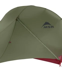 MSR Hubba Hubba NX Tent, Olijf/rood