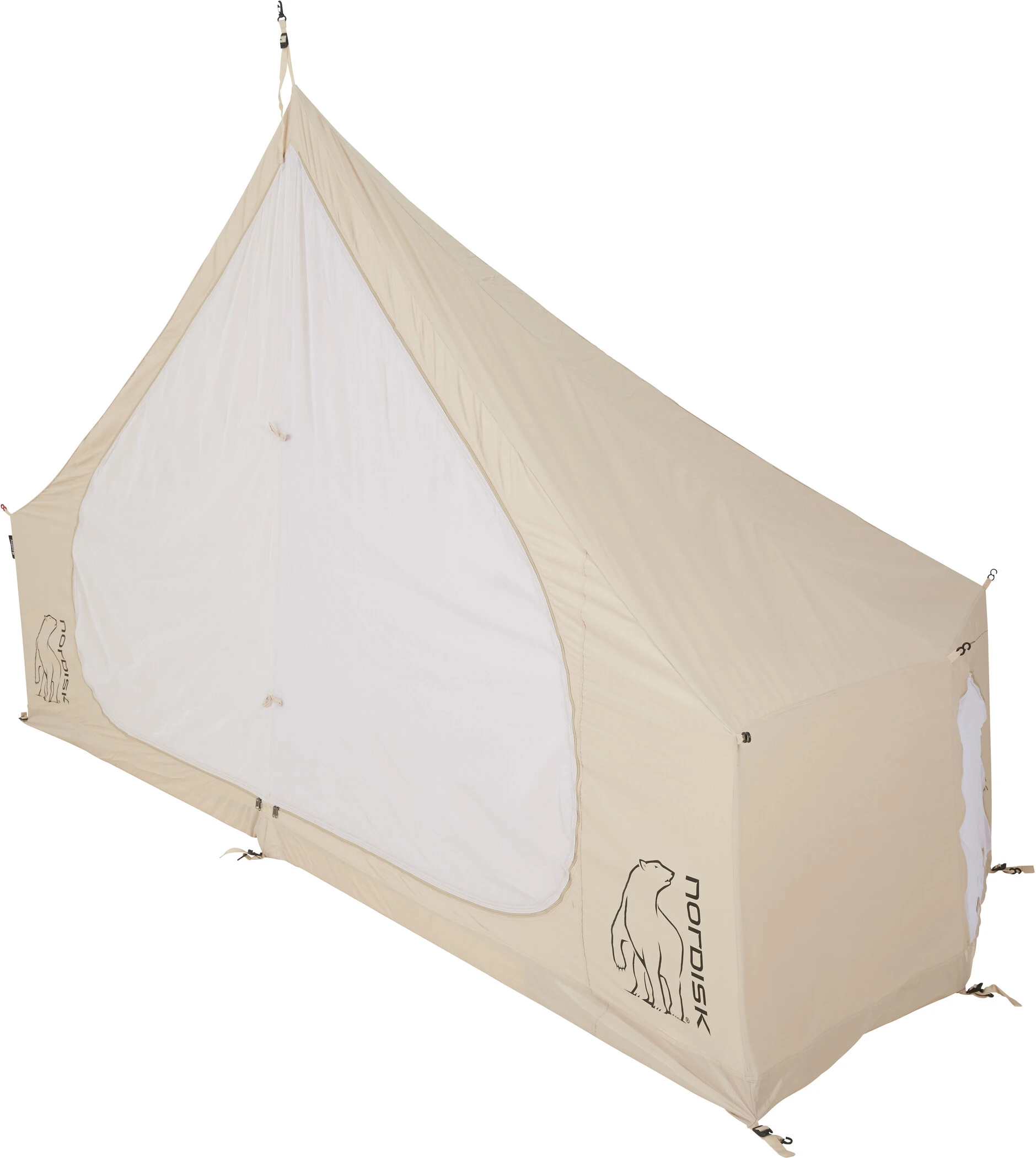 Nordisk Asgard 12.6 M² Binnentent Technisch Katoen, Beige 1 Nordisk Asgard 12.6 M² Binnentent Technisch Katoen, Beige