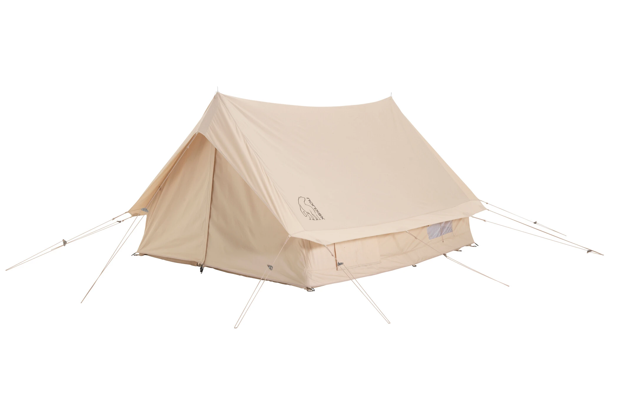 Nordisk Ydun 5.5 M² Tent Technisch Katoen, Beige 1 Nordisk Ydun 5.5 M² Tent Technisch Katoen, Beige