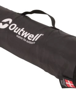 Outwell Blossburg 380 Vlak Geweven Tapijt, Grijs/zwart
