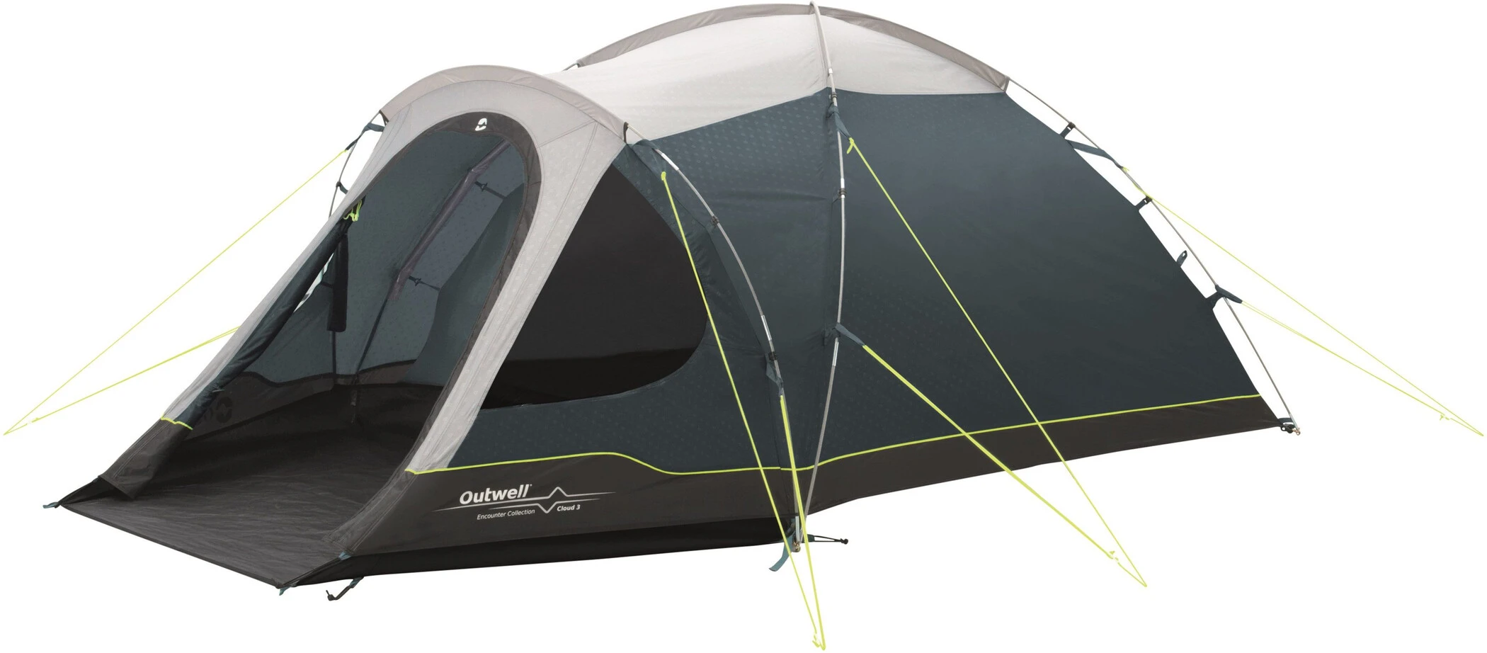 Outwell Cloud 3 Tent, Blauw 1 Outwell Cloud 3 Tent, Blauw
