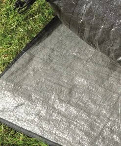 Outwell Grondzeil Met Geïntegreerde Knevel Vooraan Parkdale 4PA, Grijs